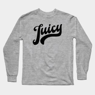 Juicy // Grunge Black Long Sleeve T-Shirt